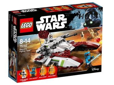 Lego, Set, Opened, Star Wars, The Clone Wars, Republic Fighter Tank, 75182