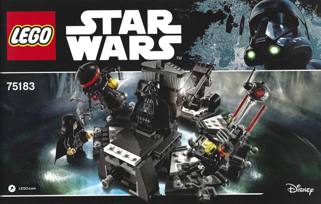 Lego, Set, Sealed, Star Wars, Darth Vader Transformation, 75183, KCC