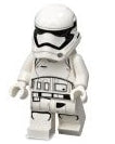 Lego, Minifigure, Star Wars, First Order Stormtrooper, Rounded Mouth Pattern, SW0667, 75184-8