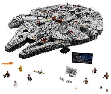 LEGO, OPENED, Star Wars, UCS, Millennium Falcon- UCS (2nd edition), 75192