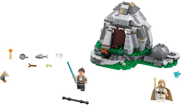 Lego, Set, Opened, Star Wars, Ahnc-To Island Training, 75200