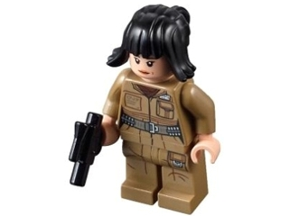 Lego, Minifigure, Advent Calendar 2018, Star Wars (Day 2), Rose Tico, (SW0857), 75213-3
