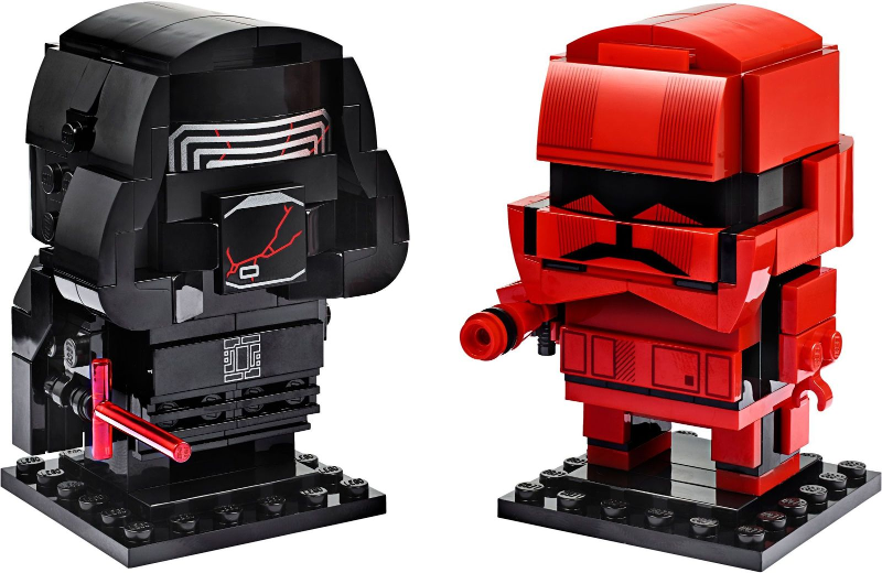 Lego, Set, Opened, Brick Headz, Star Wars, Kylo Ren & Sith Trooper, 75232