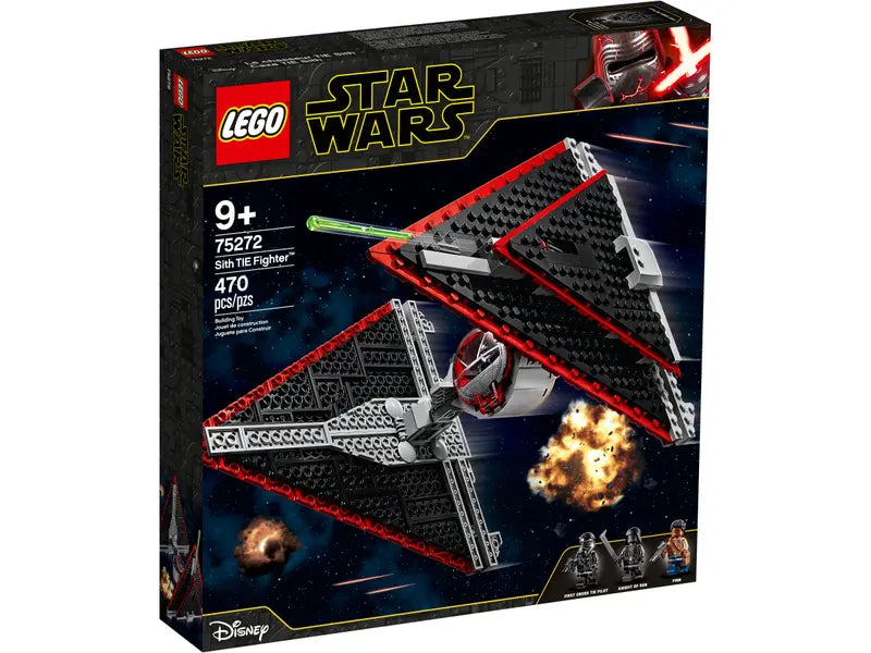 Lego, Set, Opened, Star Wars, Sith TIE Fighter, 75272