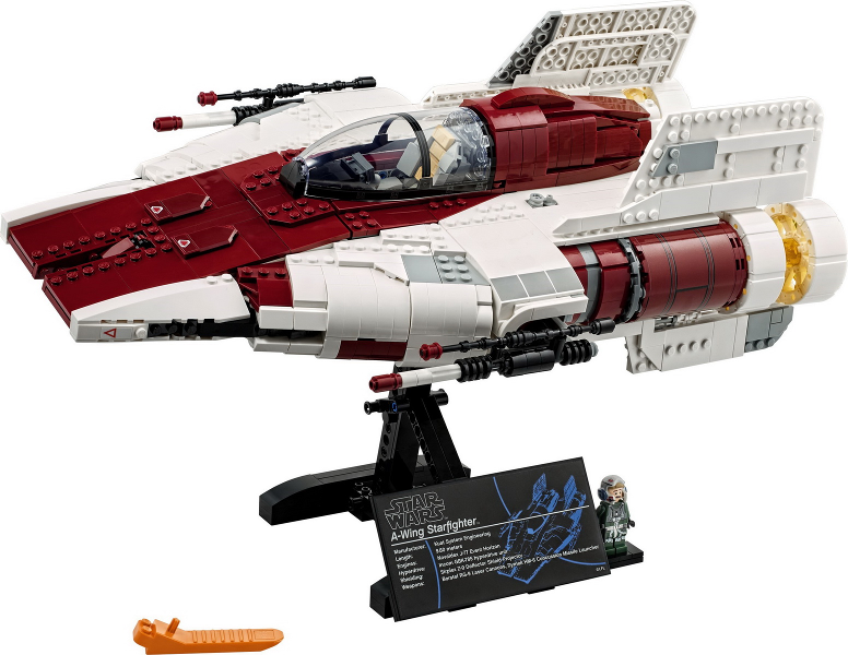 Lego, Set, Opened, Star Wars, Ultimate Collector Series, A-wing Starfighter, 75275