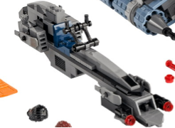 Lego, Set Opened, Star Wars, The Bad Batch, Attack Shuttle and Speeder Bikes ONLY, 75314-4