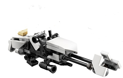 Lego, Set, Opened, Star Wars, Snowtrooper Battle Pack, SPEEDER BIKE ONLY**, 75320-1