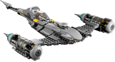 Lego, Set, Opened, Star Wars, The Mandalorian's N-1 Starfighter, *SHIP ONLY*, 75325-2