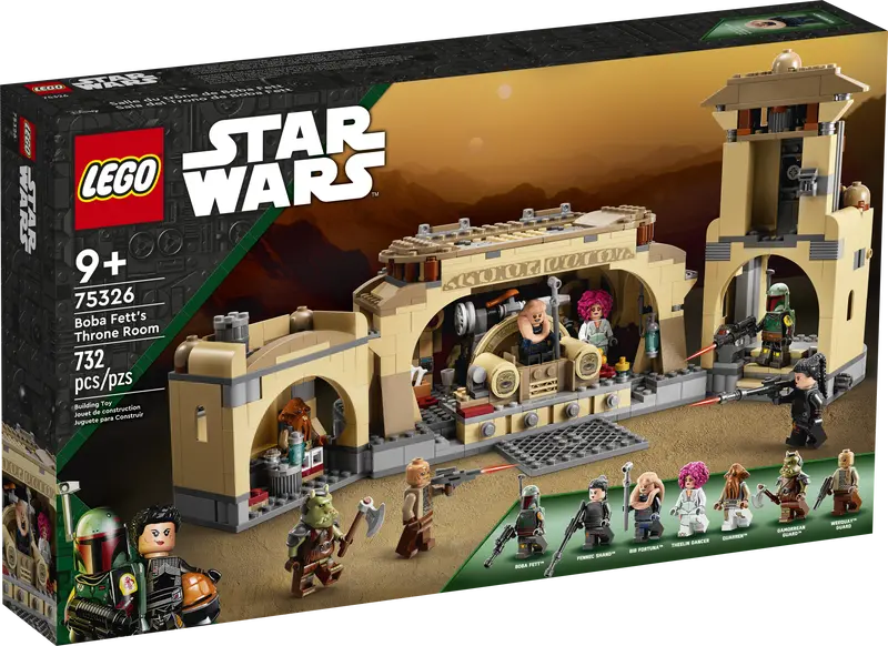 LEGO® Set, Sealed, Star Wars, Boba Fett's Throne Room,75326