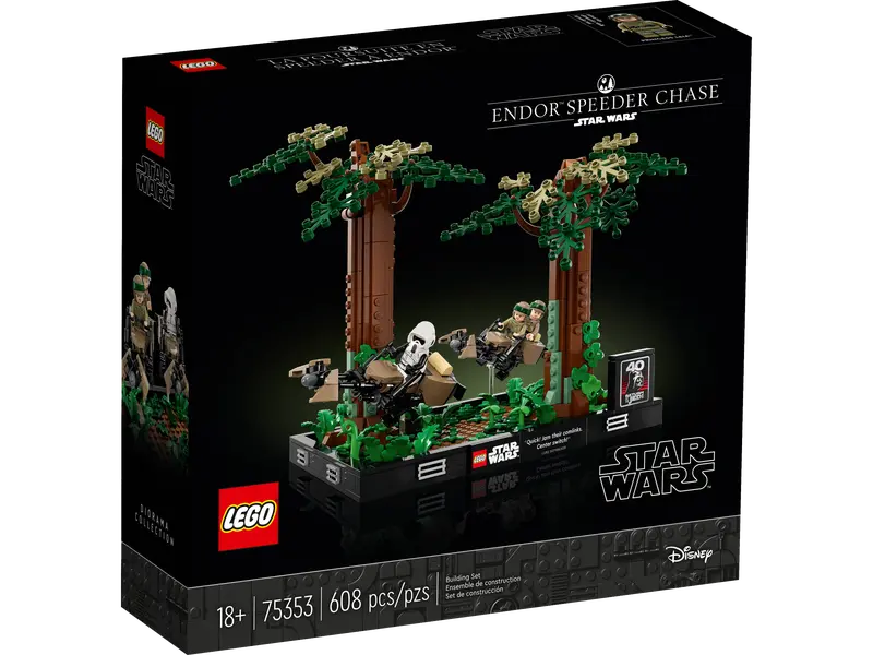 Lego, Set, Sealed, Star Wars, Endor™ Speeder Chase Diorama, 75353