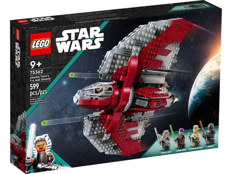 Lego, Set, Sealed, Star Wars, Ahsoka Tano's T-6 Jedi Shuttle, 75362