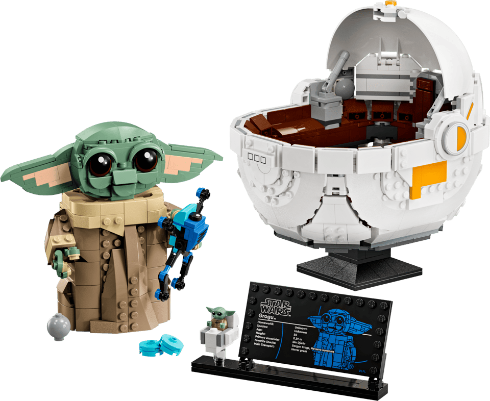 LEGO, Star Wars, Grogu with Hover Pram, 75403