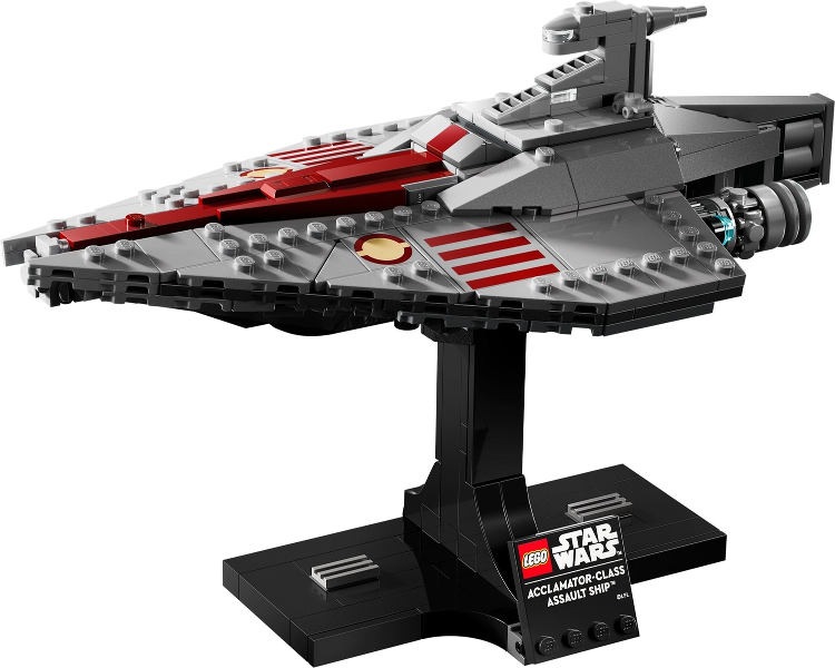 Lego, Set, Opened,Star Wars, Starship Collection, Acclamator-Class Assault Ship, 75404, BUILT