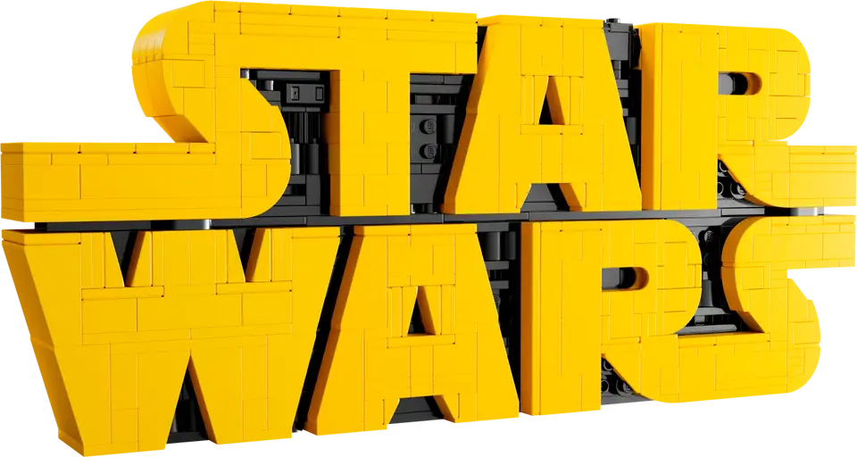 LEGO, Star Wars, Brick-Built Star Wars Logo, 75407