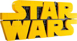 LEGO, Star Wars, Brick-Built Star Wars Logo, 75407