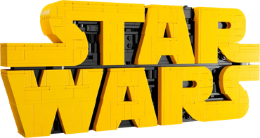 LEGO, Star Wars, Brick-Built Star Wars Logo, 75407