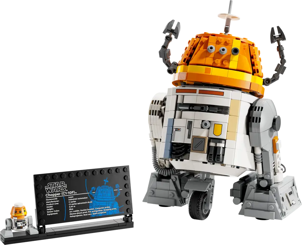 LEGO, Star Wars, Sealed, 75416, Chopper (C1-10P)