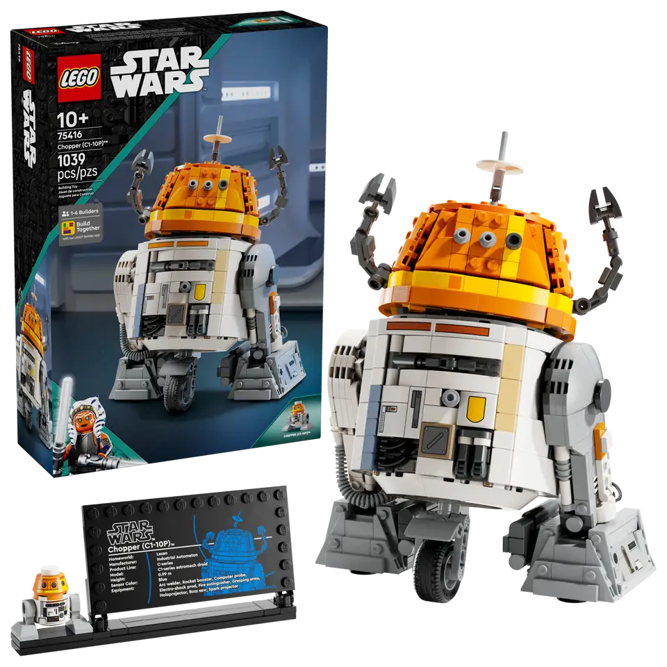 LEGO, Star Wars, Sealed, 75416, Chopper (C1-10P)