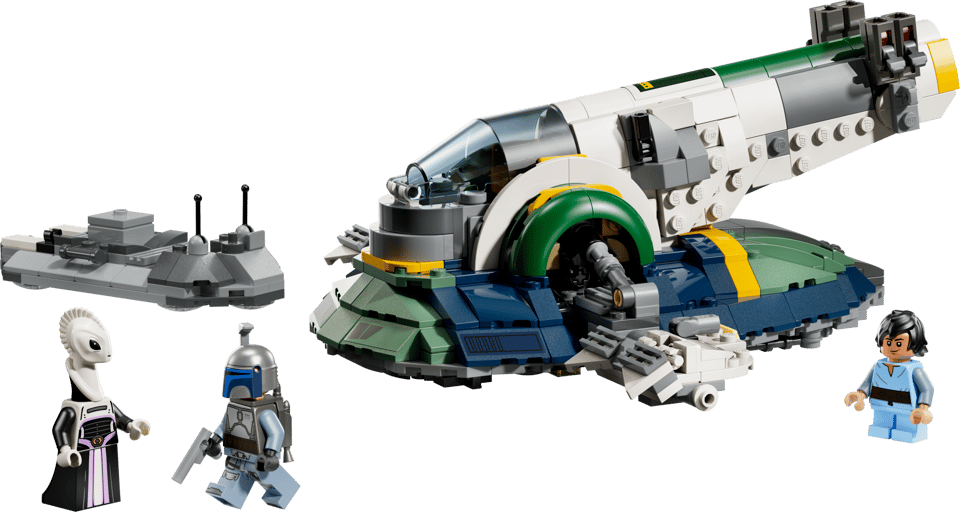 LEGO, Star Wars, Jango Fett's Starship, 75433