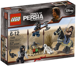 Lego, Set, Opened, Prince of Persia, Desert Attack, 7569