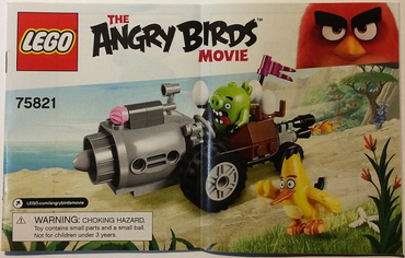 Lego, Set, Sealed, Angry Birds the Movie, Piggy Car Escape, 75821, KCC