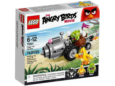 Lego, Set, Sealed, Angry Birds the Movie, Piggy Car Escape, 75821, KCC