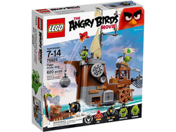 Lego, Set, Sealed, Angry Birds the Movie, Piggy Pirate ship, 75825