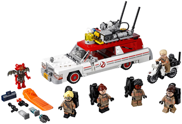 Lego, Set, Opened, Ghostbusters, ECTO-1 and ECTO 2, 75828