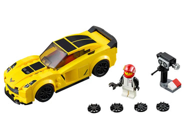 Lego, Set, Opened, Speed Champion, Chevrolet Corvette Z06, 75870
