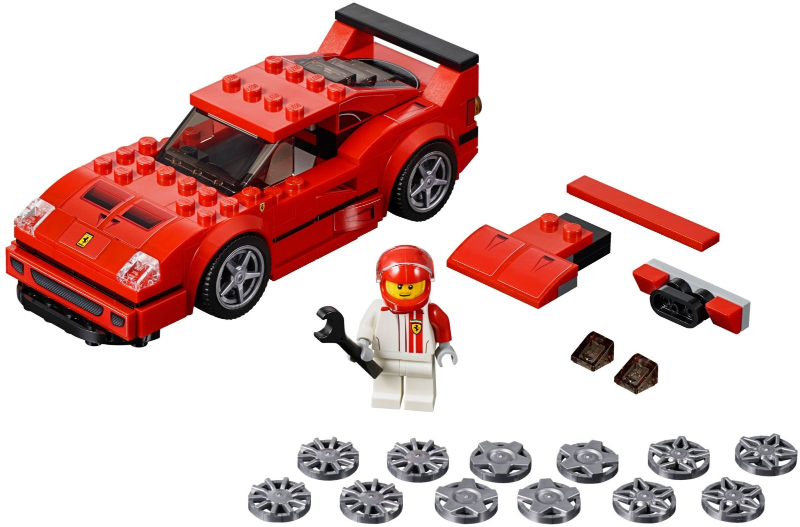 Lego, Set, Sealed, Speed Champions, Ferrari F40 Competizione, 75890