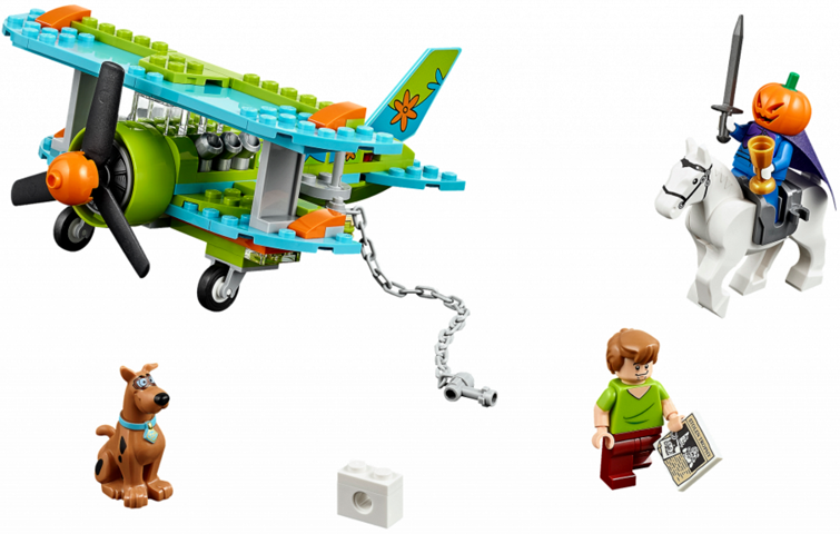 Lego, Set, Opened, Scooby-Doo, Mystery Plane Adventure, 75901