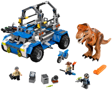 Lego, Set, Opened, Jurassic Park, T. rex Tracker, 75918