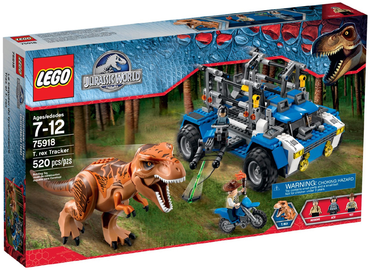 Lego, Set, Sealed, Jurassic Park, T. rex Tracker, 75918, KCC
