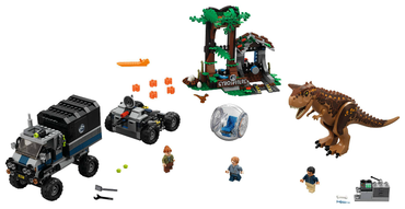 Lego, Set, Opened, Jurassic Park, Carnotaurus Gyrosphere Escape, 75929