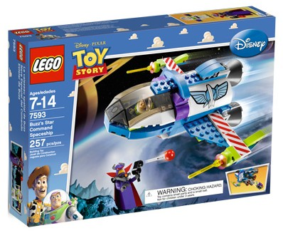 Lego, Set, Sealed, Disney, Toy Story, Buzz's Star Command Spaceship, 7593