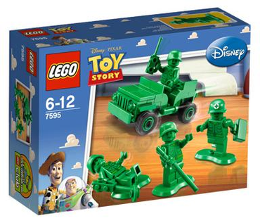 Lego, Set, Sealed, Disney, Toy Story, Army Men on Patrol, 7595