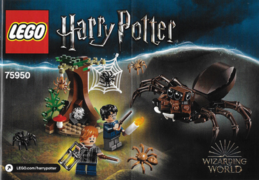 Lego, Set, Opened, Harry Potter, Aragog's Lair, 75950