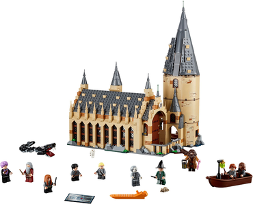 Lego, Set, Opened, Harry Potter, Hogwarts Great Hall, 75954