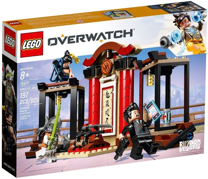 Lego, Set, Sealed, Overwatch, Hanzo vs. Genji, 75971