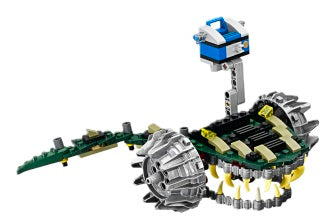 Lego, Set, Opened, Batman, Batman: Killer Croc Sewer Smash, KILLER CROC VEHICLE ONLY, 76055-1