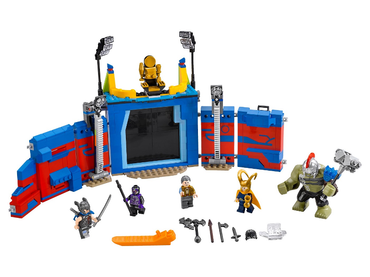 Lego, Set, opened, Super Heroes, Thor Ragnarok, Thor vs. Hulk: Arena Clash, 76088, KCC (Copy)