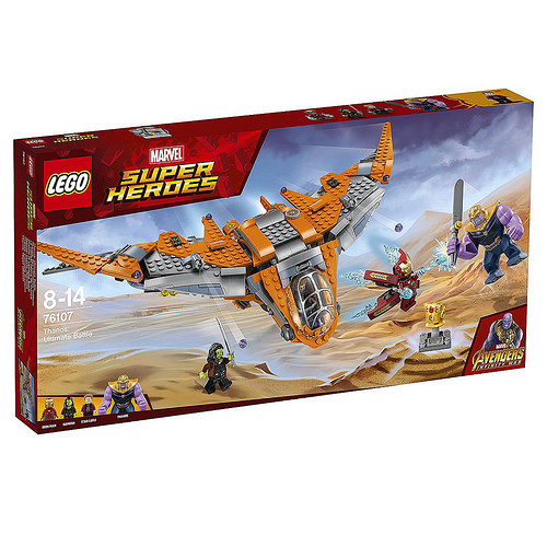 Lego, Set, Opened, Marvel, The Infinity Saga, Thanos: Ultimate Battle, 76107