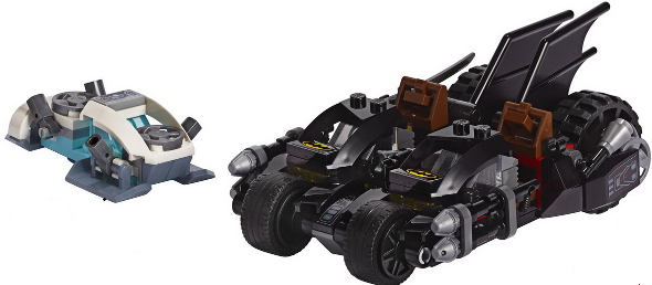 Lego, Set, Opened, Batman, Mr. Freeze Batcycle Battle, Vehicles ONLY**, 76118-1