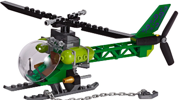 Lego, Set, Opened, Batman, Batman Batwing and The Riddler Heist, Helicopter ONLY**, 76120-1