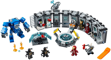 Lego, Set, Sealed, Super Heroes, Marvel, Iron Man, Iron Man Hall of Armor. 76125