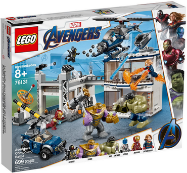 Lego, Set, Opened, Marvel, Avengers, Avenger's Compound Battle, 76131