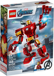 Lego, Set, Opened, Super Heroes, Marvel, Iron Man Mech, 76140