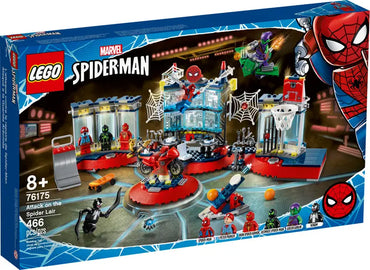 Lego, Marvel's, Spider-Man, Attack on the spider Lair, 76175