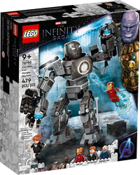 Lego, Set, Sealed, Super Heroes, Marvel, Infinity Saga, Iron Man, Iron Monger Mayhem, 76190