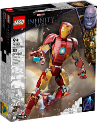 Lego, Set, Sealed, Marvel, Infinity Saga, Iron Man Figure, 76206